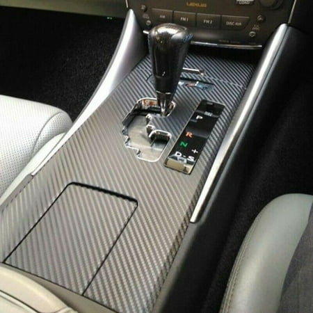 Gear Shift Box Panel Cover Trim For LEXUS IS250 350 300 2006-2012 Carbon Fiber